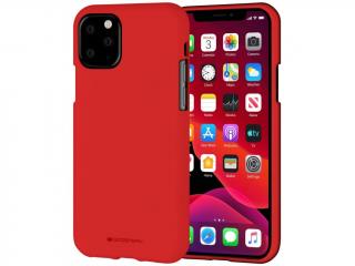 Ochranný zadní kryt Mercury Soft Feeling pro iPhone 11 Červený