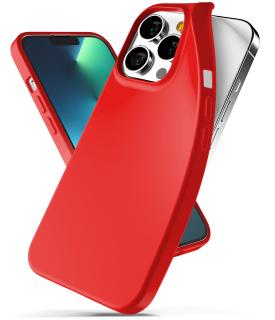 Ochranný zadní kryt Mercury Soft Feeling pro iPhone 12 Pro Max Červený