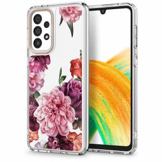 Ochranný zadní kryt Spigen Cyrill Cecile Galaxy A33 5G Rose Floral