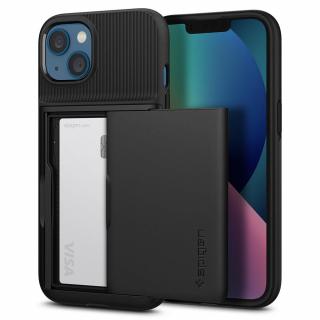 Ochranný zadní kryt Spigen Slim Armor Cs pro Iphone 13 Black