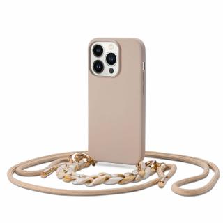 Ochranný Zadní Kryt Tech-protect Icon Chain iPhone 14 Pro Max Beige