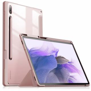 Pouzdro / Kryt Infiland Crystal Case Galaxy Tab S7 FE 5G 12.4 T730 / T736B - Růžový