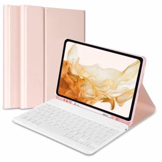 Pouzdro Tech-protect SC Pen + Keyboard Galaxy Tab A8 10.5 X200 / X205 Pink