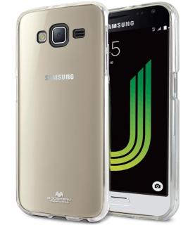 Průhledný obal Mercury Jelly pro Samsung Galaxy J3 (2016)
