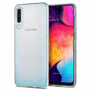 Průhledný obal Spigen Crystal Clear Glitter pro Samsung Galaxy A50 / A30S