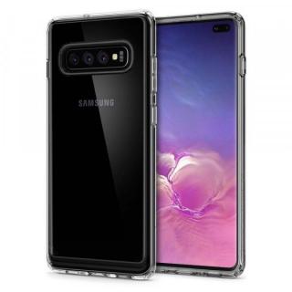 Průhledný obal Spigen Crystal Hybrid pro Samsung Galaxy S10 Plus