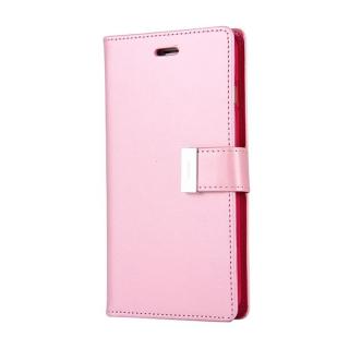 Růžové flipové pouzdro Mercury Rich Diary Wallet pro iPhone 11 PRO