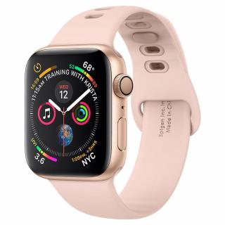 Růžový pásek SPIGEN AIR FIT BAND pro APPLE WATCH 1/2/3/4/5 (42 / 44MM)