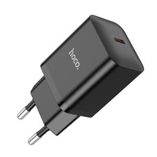 Rychlá USB-C nabíječka do sítě - Hoco N27 Inovativní PD20W Černá