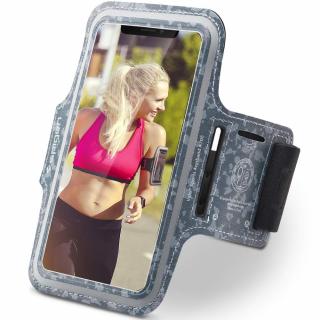 SPIGEN šedé sportovní pouzdro A700 SPORT ARMBAND 6,9