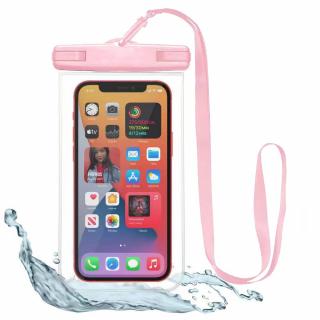 Vodotěsné Pouzdro Tech-Protect Universal Waterproof Case Pink