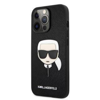 Zadní Kryt Karl Lagerfeld pro iPhone 13 Pro Saffiano Karl Head