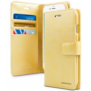 Zlaté flipové pouzdro Mercury Bluemoon Diary pro iPhone 11 PRO MAX