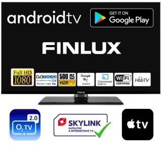 Finlux 32FFI5670- ANDROID11 HDR FHD, SAT, WIFI, O2TV, SKYLINK, TELLY  Speciální cena pro registrované