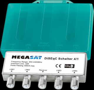 Megasat DiseqC Switch 4/1