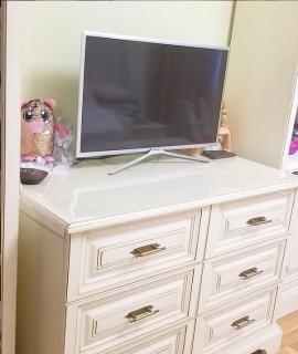Ubrus na stůl z měkkého skla 42,9x80 cm Ubrus: Průhledná lesklá folie
