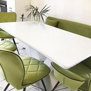 Ubrus na stůl z měkkého skla 53,5x102 cm Ubrus: Průhledná lesklá folie