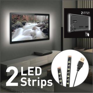 USB LED osvětlení pro televizory