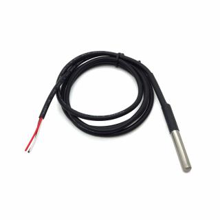 Vodotěsné čidlo teploty DS18B20 1m kabel