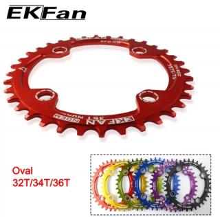 EKFAN Oval 34T Převodník Červený104BCD