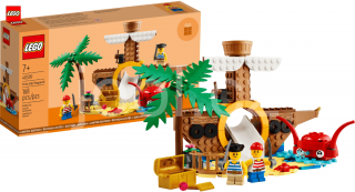 LEGO® 40589 HŘIŠTĚ S PIRÁTSKOU LODÍ