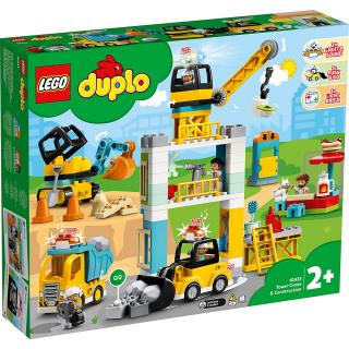 LEGO DUPLO 10933 Stavba s věžovým jeřábem