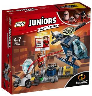 LEGO Juniors 10759 Elastižena: pronásledování na střeše