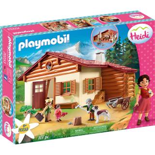 Playmobil 70253 Heidi a dědeček na salaši