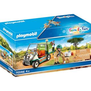 PLAYMOBIL 70346 Veterinář s vozidlem