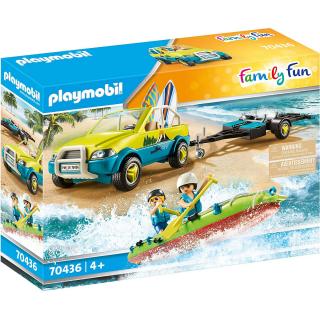 Playmobil 70436 Plážové auto s přívěsem pro kánoi