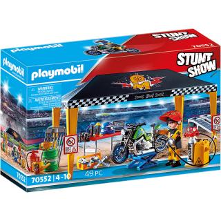 Playmobil 70552 Kaskadérská show Servisní stan