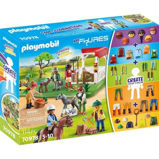 Playmobil 70978 Ranč s koňmi