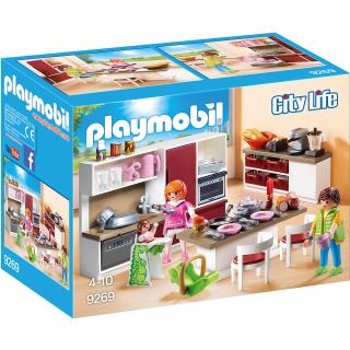 Playmobil 9269 Velká rodinná kuchyň