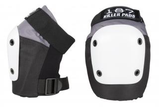 187 Killer Pads - Fly Knee Pad - Grey/Black/White- Kolenní chrániče Velikost: XS