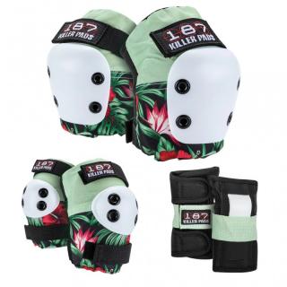 187 Killer Pads - Hibiscus Six Pack - Sada chráničů pro dospělé Velikost: L/XL