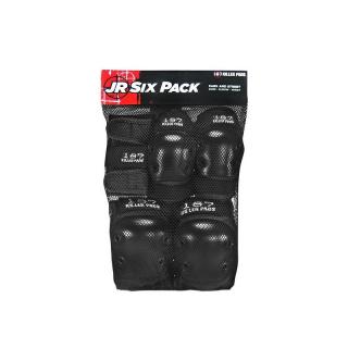 187 Killer Pads - Junior Six Pack - Black - Dětská sada chráničů