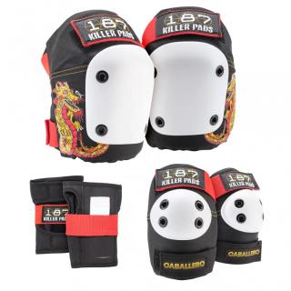 187 Killer Pads - Junior Six Pack - Caballero - Dětská sada chráničů