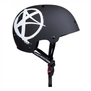 Addict - Logo Helmet Matte Black - helma Velikost: JNR