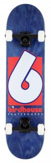 Birdhouse - Stage 3 B Logo Navy/Red 7.75  - skateboard