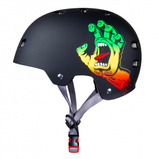 Bullet - Santa Cruz Screaming Hand Rasta - helma Velikost: L - XL