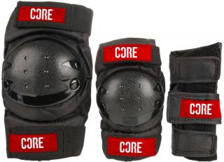 CORE - Junior Skate Pads 3Pack - dětská sada chráničů Velikost: XS