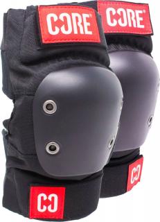 CORE - PRO Elbow Pads - Black/Red - Loketní chrániče Velikost: L