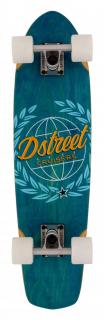 D-Street - Cruiser Atlas Blue 28  - longboard