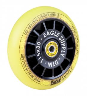 Eagle Supply - Radix DTM Hollowtech Medium Black/Yellow kolečka (1ks)