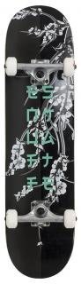 Enuff - Cherry Blossom Black/Black 8  - skateboard