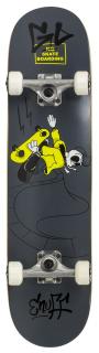 Enuff - Skully Black 7,75  / 7,25  - skateboard Šířka desky: 7,25  - 18,4 cm