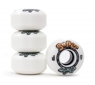 Enuff - Super Softie 53/55/58 mm - 85a - White - kolečka (sada 4ks) Průměr koleček: 53 mm