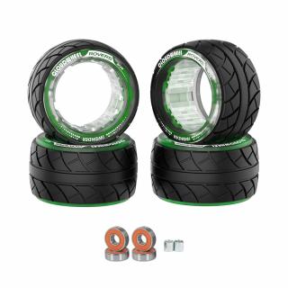 Exway - Cloud Wheel Rovers 110mm pro Hub pohon (zelená, 4ks)