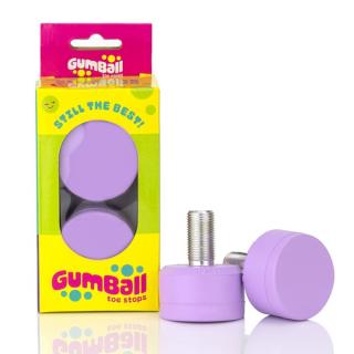 Gumball - 21' Toe Stop Long - 83a Grape - nastavitelná brzda na trekové brusle