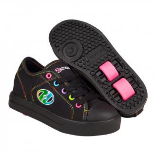 Heelys - Classic X2 Black/Rainbow - koloboty Velikost boty: 30